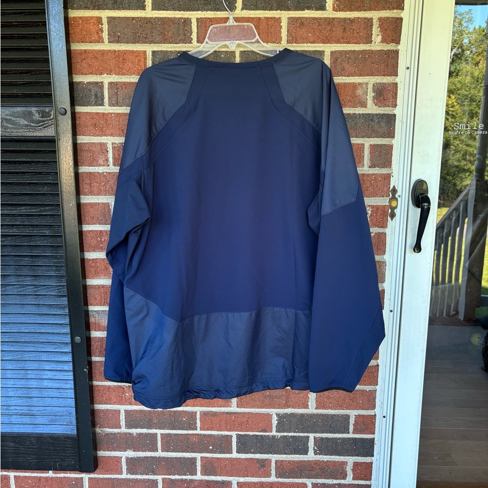 Men’s NIKE UNC Tarheel pullover windbreaker. Golf jacket weather resistant rain - Picture 7 of 7